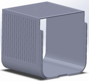 Katzenklappe CAD